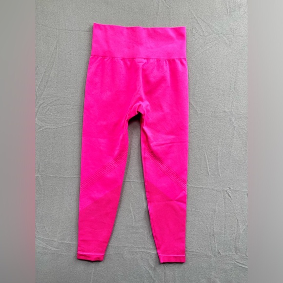 Womens Joy Jab Hot Pink Nylon Blend Athletic Leggings Size S - Picture 5 of 8